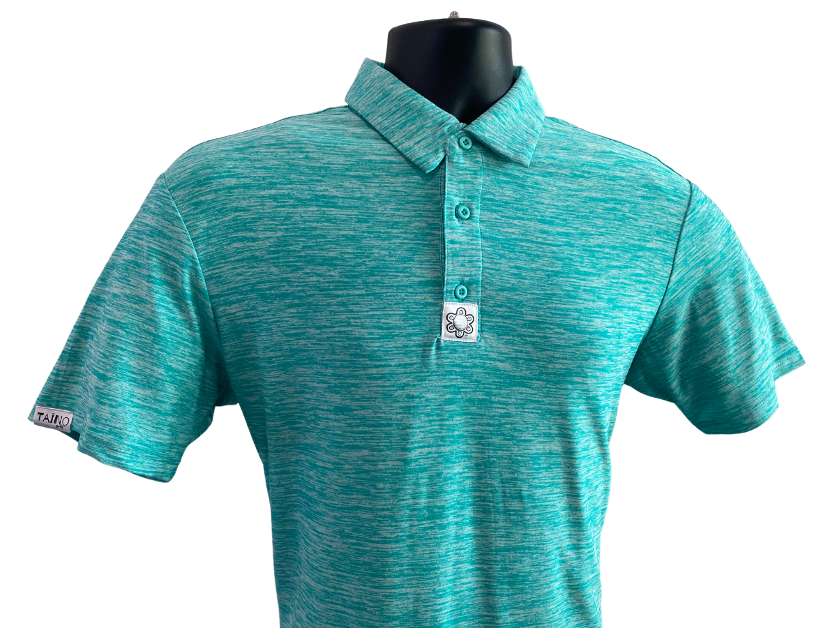 Taino Golf Casual Men's Shirt - Green