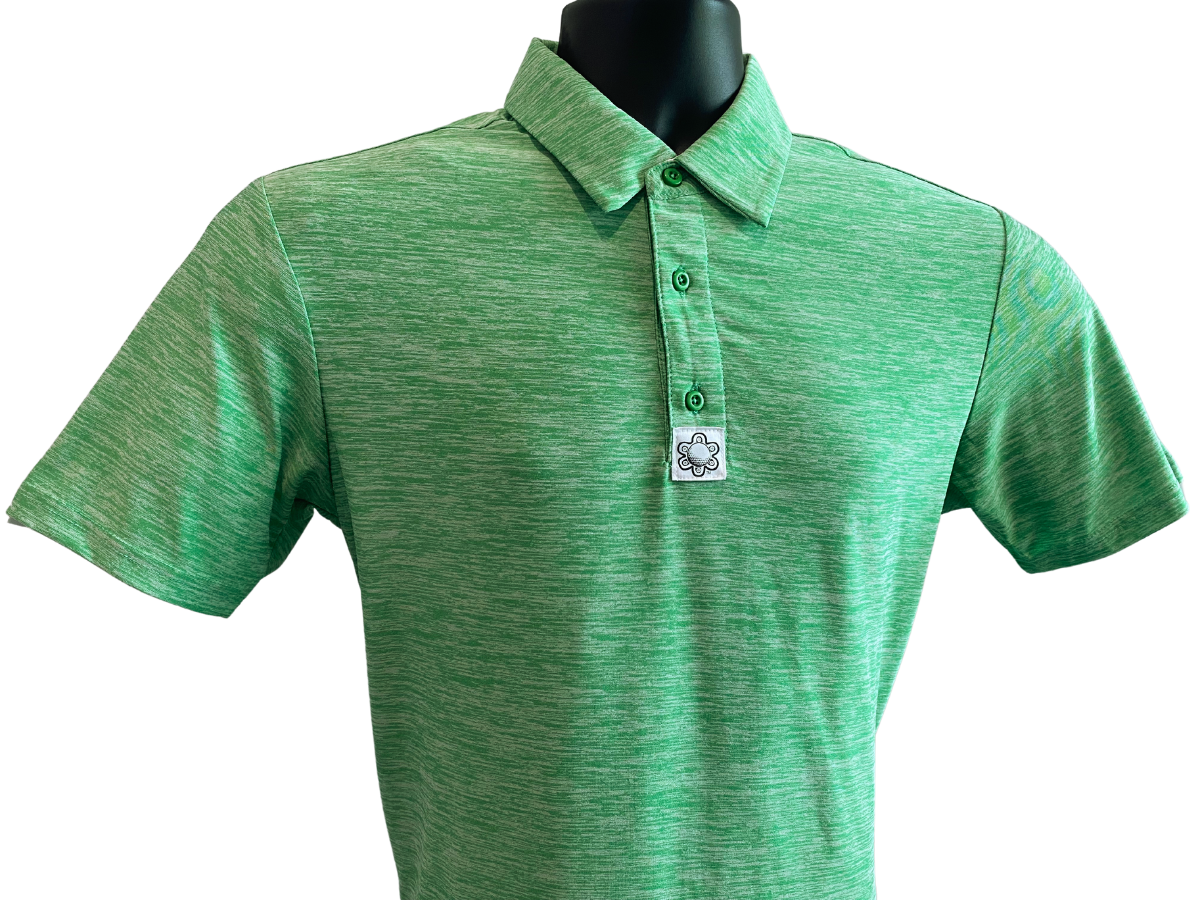 Taino Golf Casual Men's Shirt - Light Green