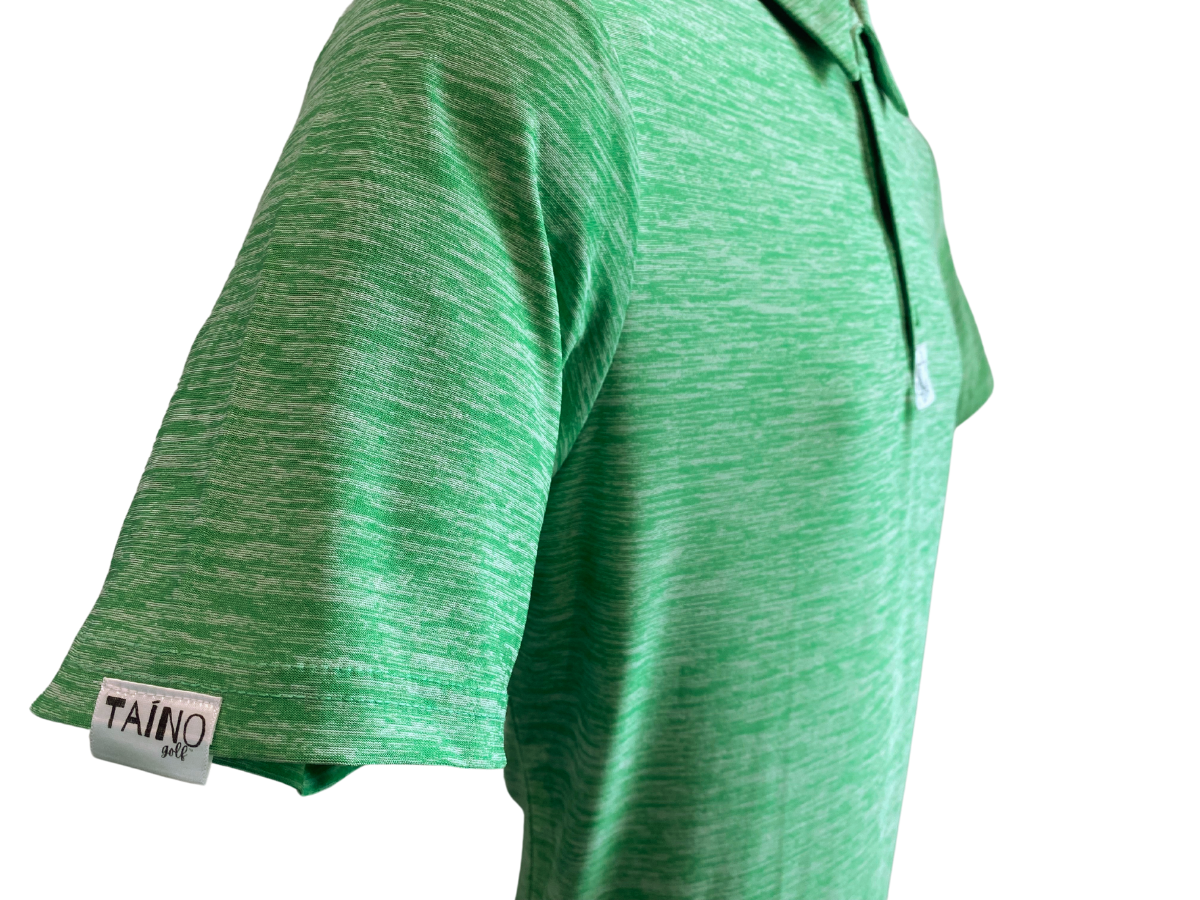 Taino Golf Casual Men's Shirt - Light Green