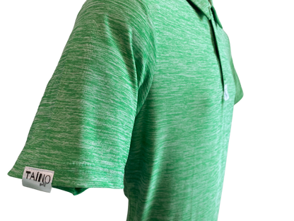 Taino Golf Casual Men's Shirt - Light Green