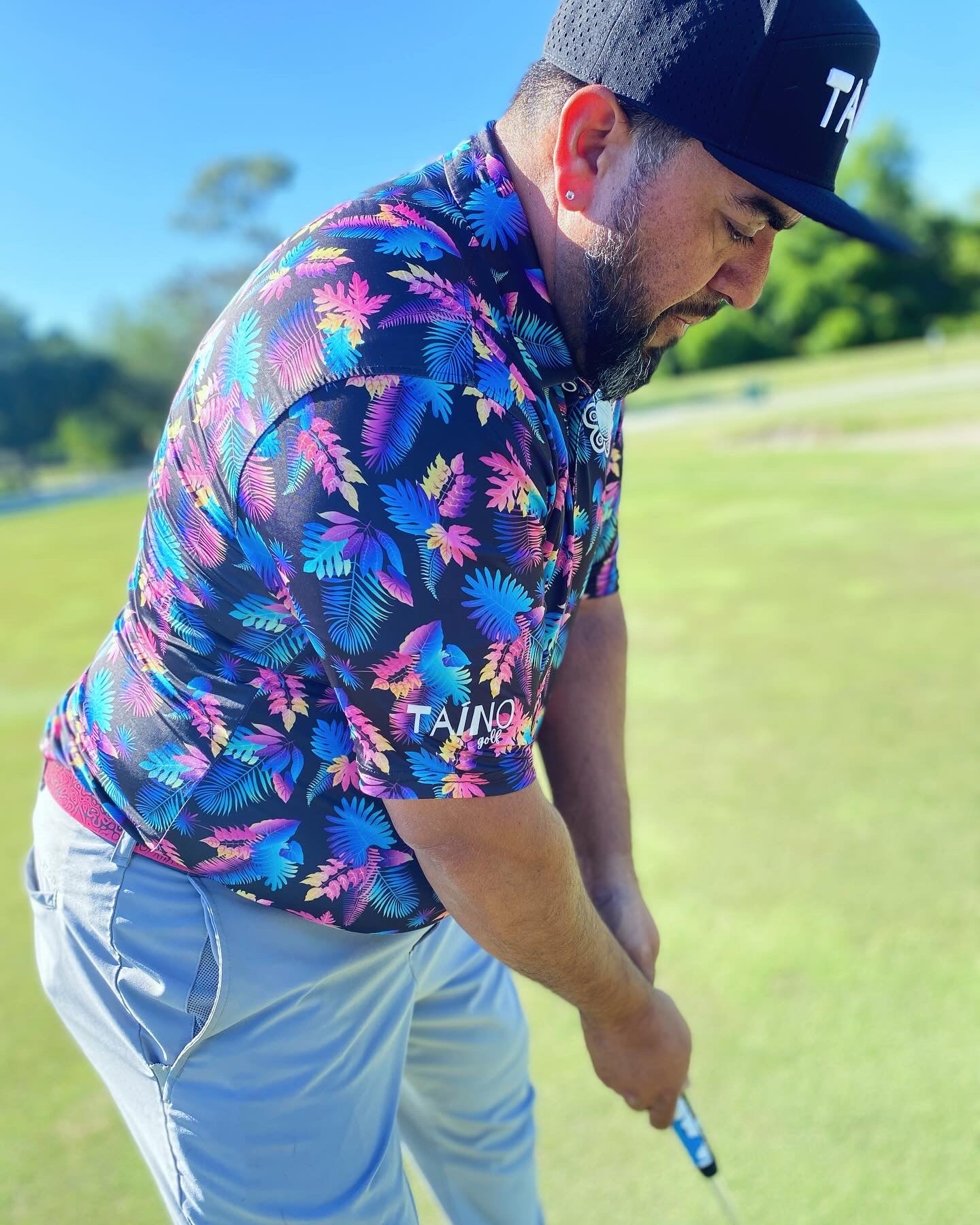 Jiba Men's Taino Golf Shirt